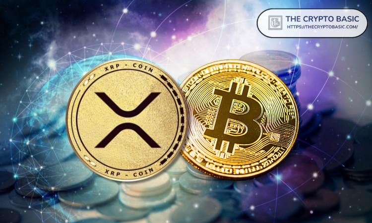 如果比特币价格达到 Michael Saylor 预测的 2100 万美元，XRP 的价格如下(1)