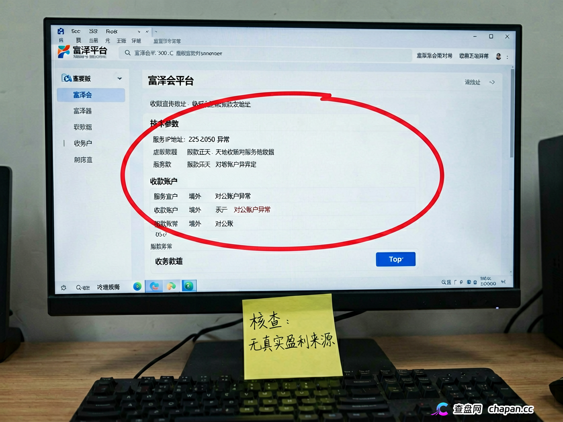 富泽会：高危资金盘预警，警惕崩盘风险，立即撤出
